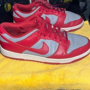 Nike dunks unlv taken care of just creased ! $75 obo could maybe trade ! No box
